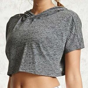 Forever 21 cropped hoodie